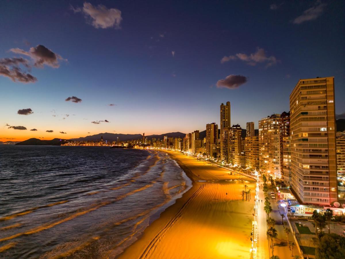 Beautiful 2 Bedrooms Apartment In Agua Mundo Benidorm Eksteriør billede